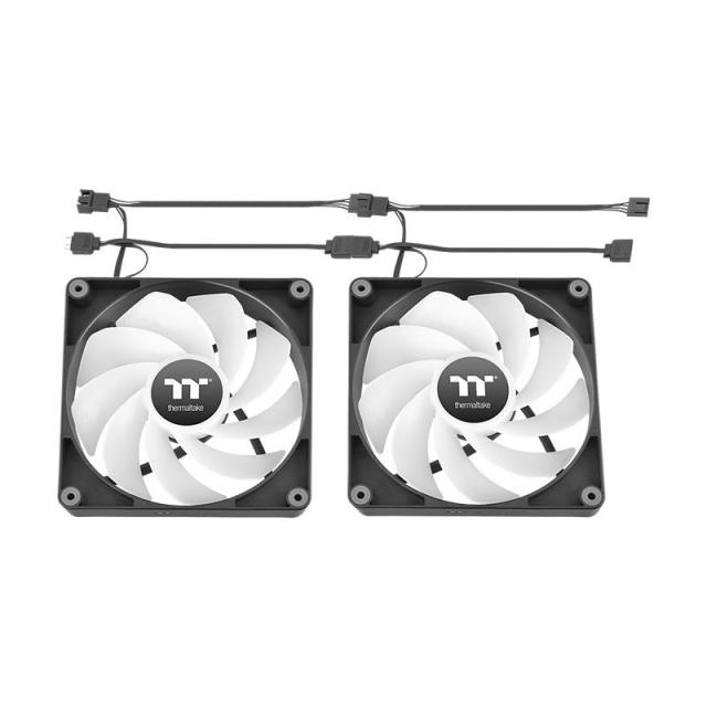 Thermaltake - CT140 Reverse ARGB Carcasa del ordenador Ventilador 14 cm Negro 2 pieza(s)