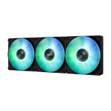 ASUS - MAX GAMING LC 360 ARGB LCD Procesador Sistema de refrigeración líquida todo en uno 12 cm Negro