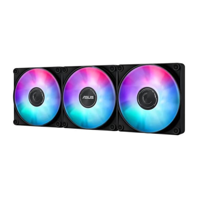 ASUS - MAX GAMING LC 360 ARGB LCD Procesador Sistema de refrigeración líquida todo en uno 12 cm Negro