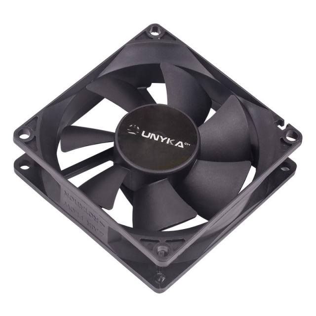 UNYKAch - 51786 computer cooling system Carcasa del ordenador Ventilador 8 cm Negro