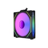 Lian Li - UF-RSLIN120-1B sistema de refrigeración para ordenador Carcasa del ordenador Ventilador 12 cm Negro 1 pieza(s)