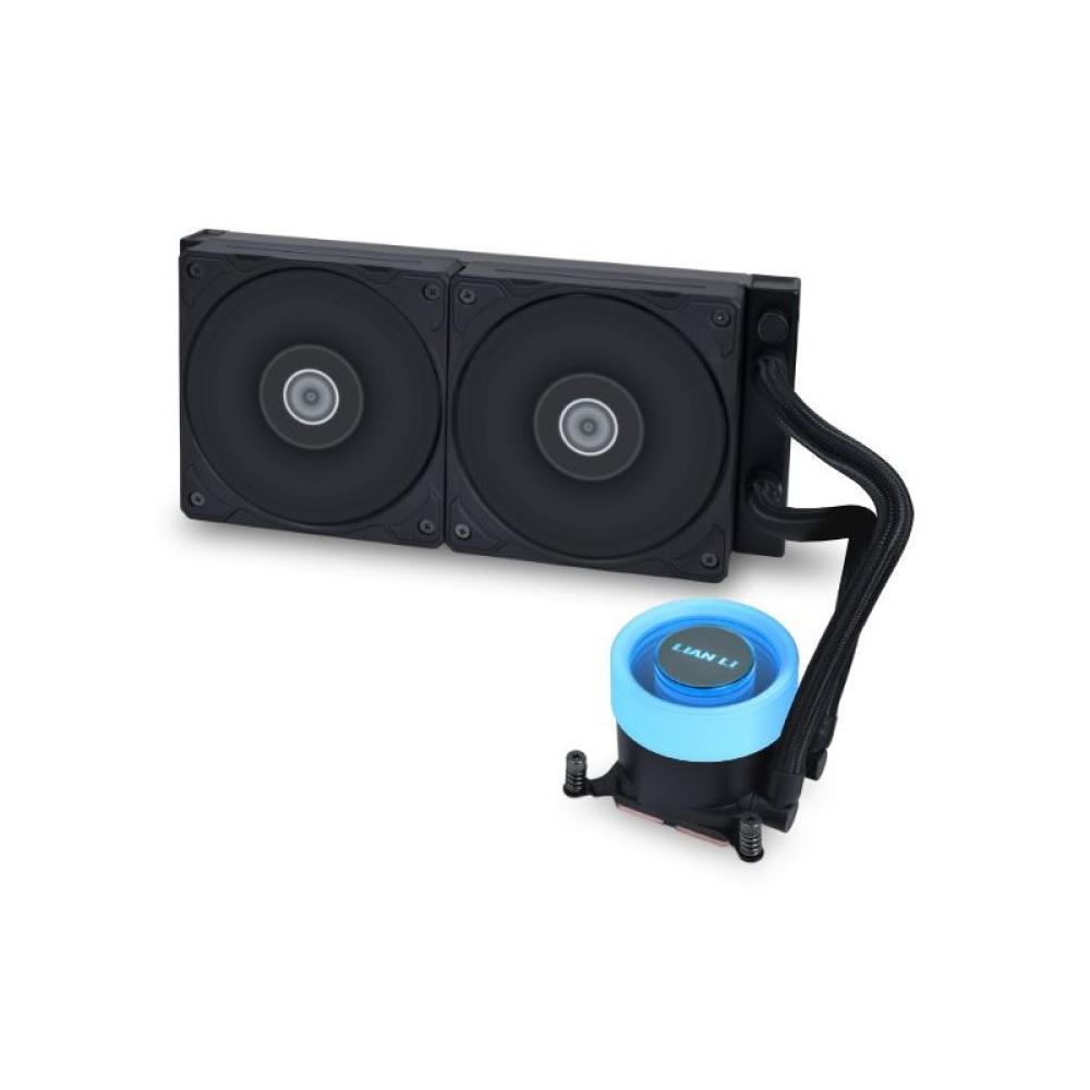 Lian Li - GA II LITE Procesador Sistema de refrigeración líquida todo en uno 12 cm Negro 1 pieza(s)