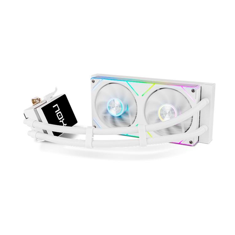 NOX - Hummer M-240 LCD/Kit RL Magnético ARGB Blanco