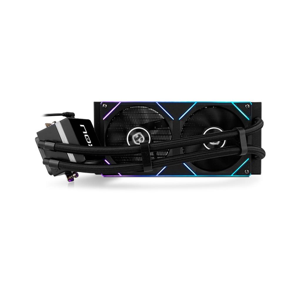 NOX - Hummer M-240 LCD/Kit RL Magnético ARGB Negro