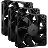 Corsair - RS120 Carcasa del ordenador Ventilador 12 cm Negro 3 pieza(s)