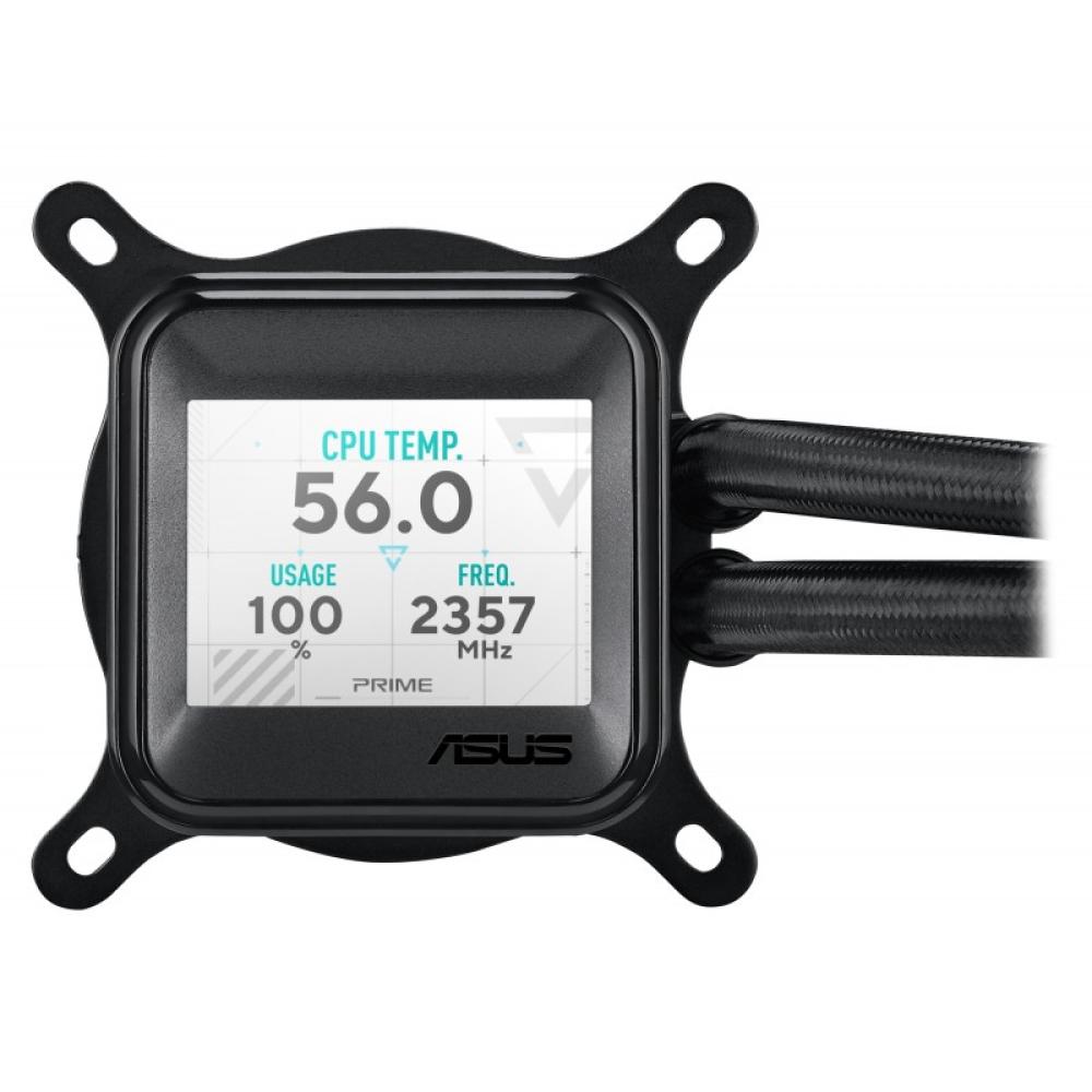 ASUS - Prime LC 360 ARGB LCD Procesador Sistema de refrigeración líquida todo en uno 12 cm Negro