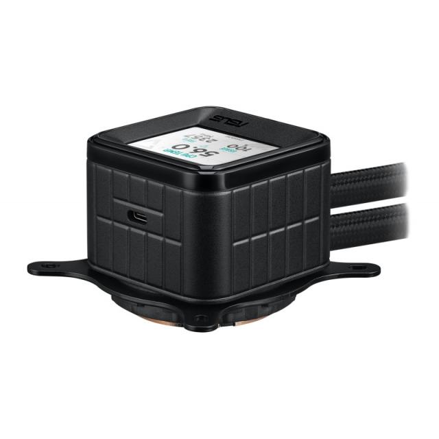 ASUS - Prime LC 360 ARGB LCD Procesador Sistema de refrigeración líquida todo en uno 12 cm Negro