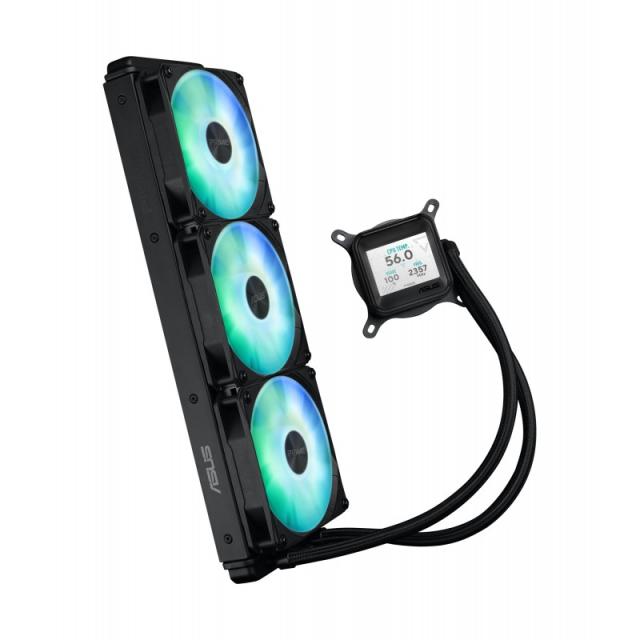 ASUS - Prime LC 360 ARGB LCD Procesador Sistema de refrigeración líquida todo en uno 12 cm Negro