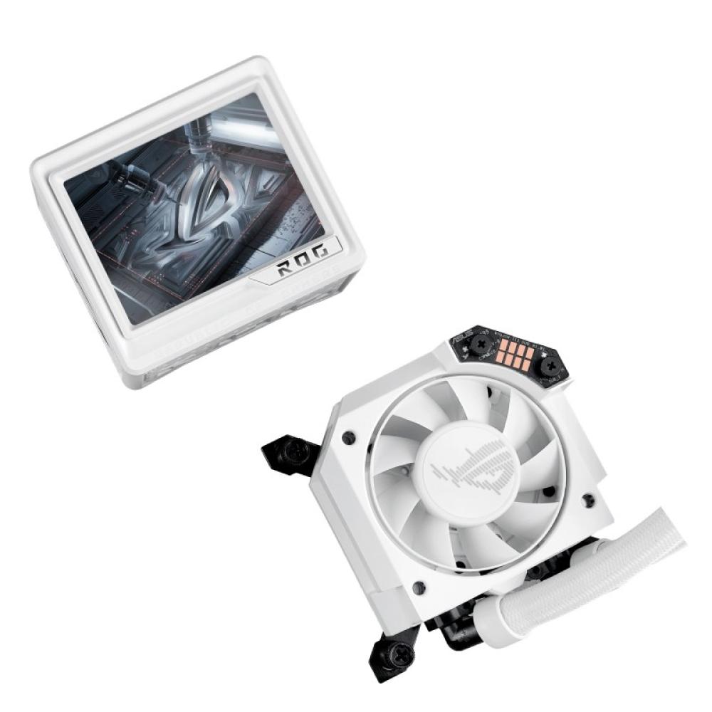 ASUS - ROG RYUJIN III 360 ARGB EXTREME WHT Procesador Sistema de refrigeración líquida todo en uno 12 cm Blanco 1 pieza(s)