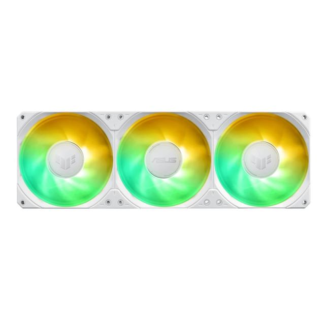 ASUS - TUF Gaming LC III 360 ARGB LCD White Edition Procesador Sistema de refrigeración líquida todo en uno 12 cm Blanco 1 pieza