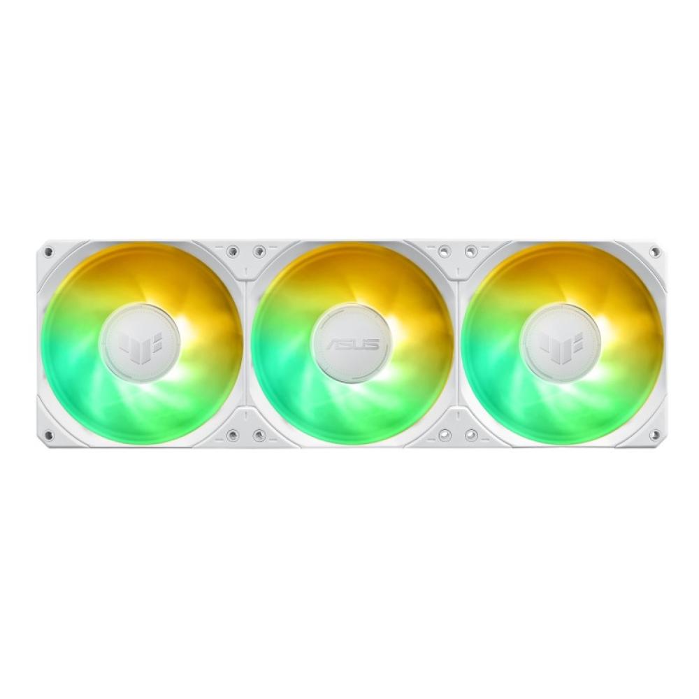 ASUS - TUF Gaming LC III 360 ARGB LCD White Edition Procesador Sistema de refrigeración líquida todo en uno 12 cm Blanco 1 pieza