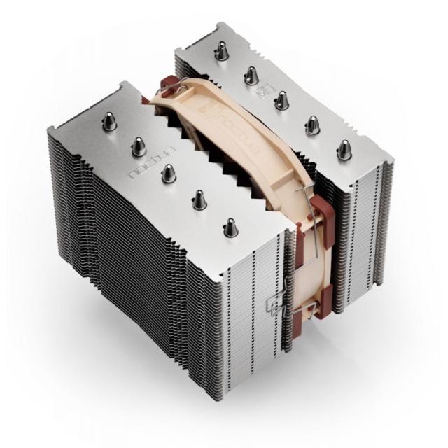 Noctua - NH-D12L sistema de refrigeración para ordenador Procesador Refrigerador de aire Aluminio, Beige, Marrón