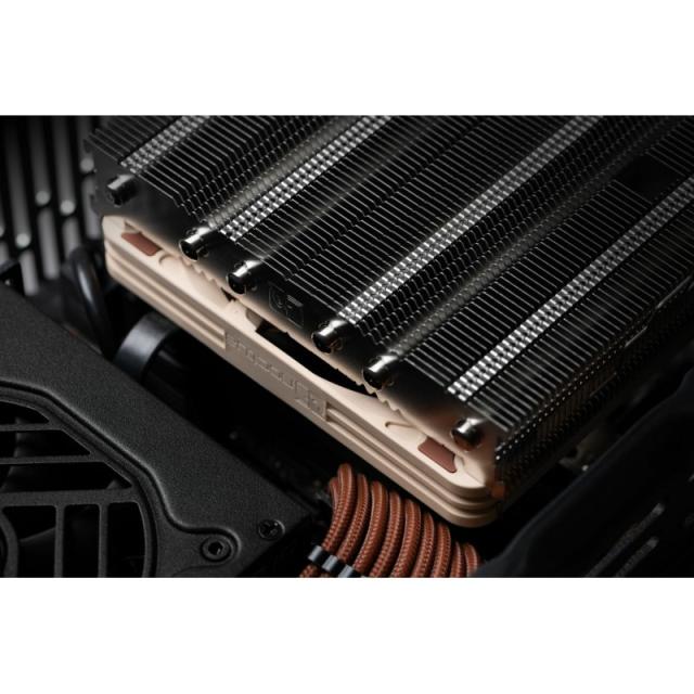 Noctua - NH-L12SX77 sistema de refrigeración para ordenador Procesador Disipador térmico/Radiador 12 cm Beige, Níquel 1 pieza(s)