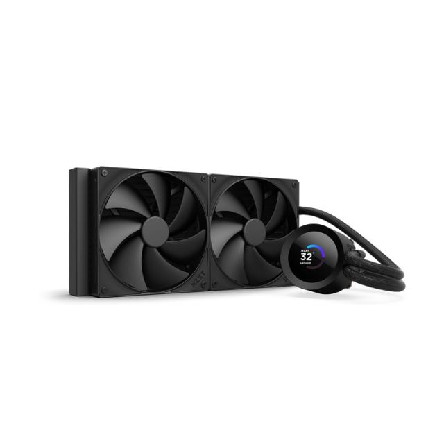 NZXT - Kraken Plus 280 Procesador Sistema de refrigeración líquida todo en uno 14 cm Negro