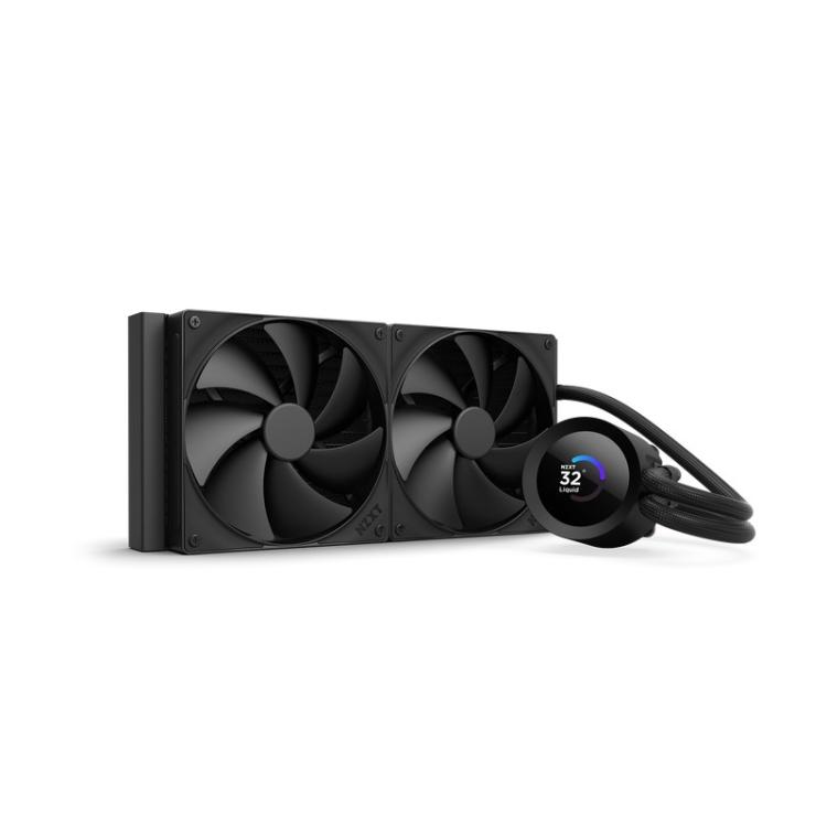 NZXT - Kraken Plus 280 Procesador Sistema de refrigeración líquida todo en uno 14 cm Negro