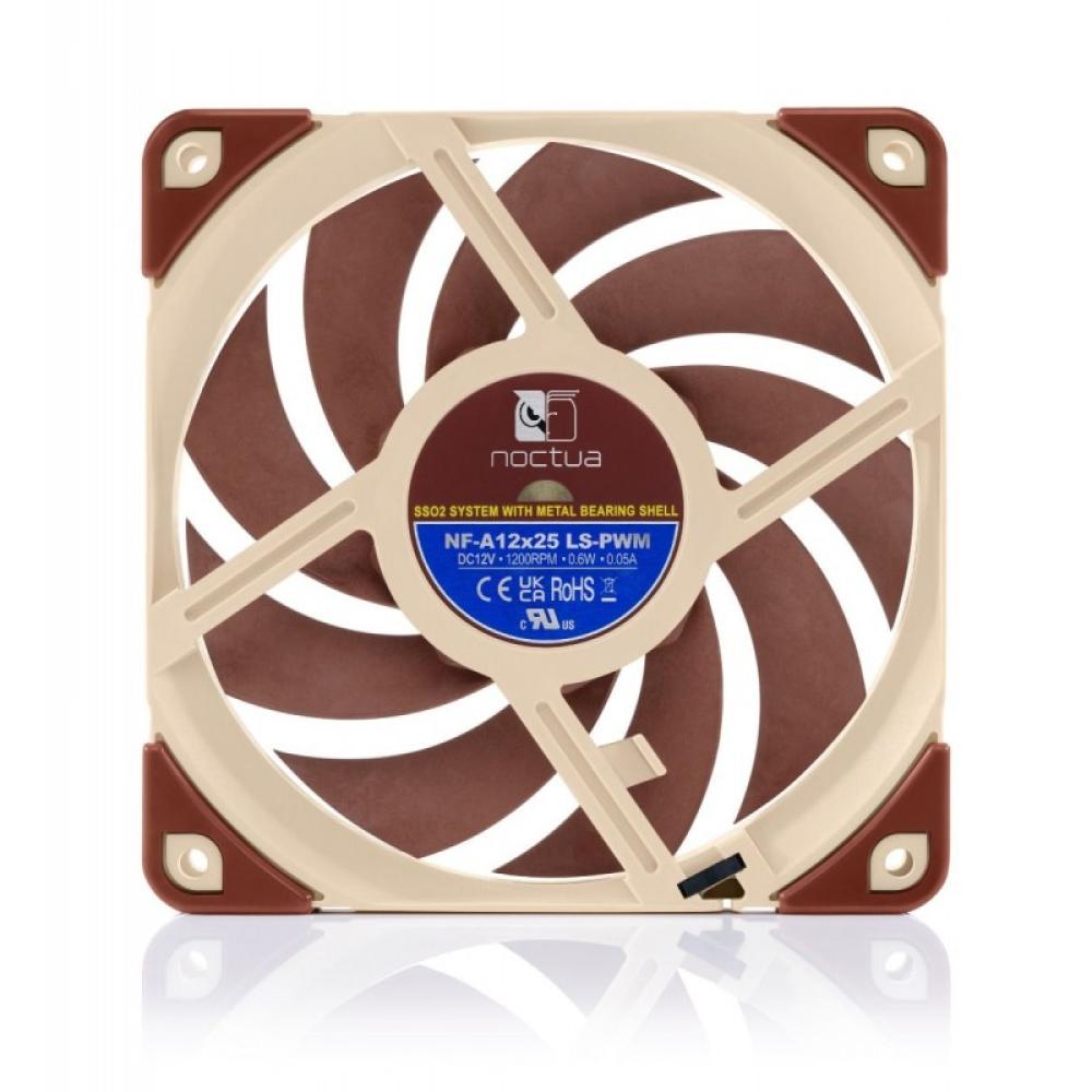Noctua - NF-A12x25 Carcasa del ordenador Ventilador 12 cm Beige, Marrón