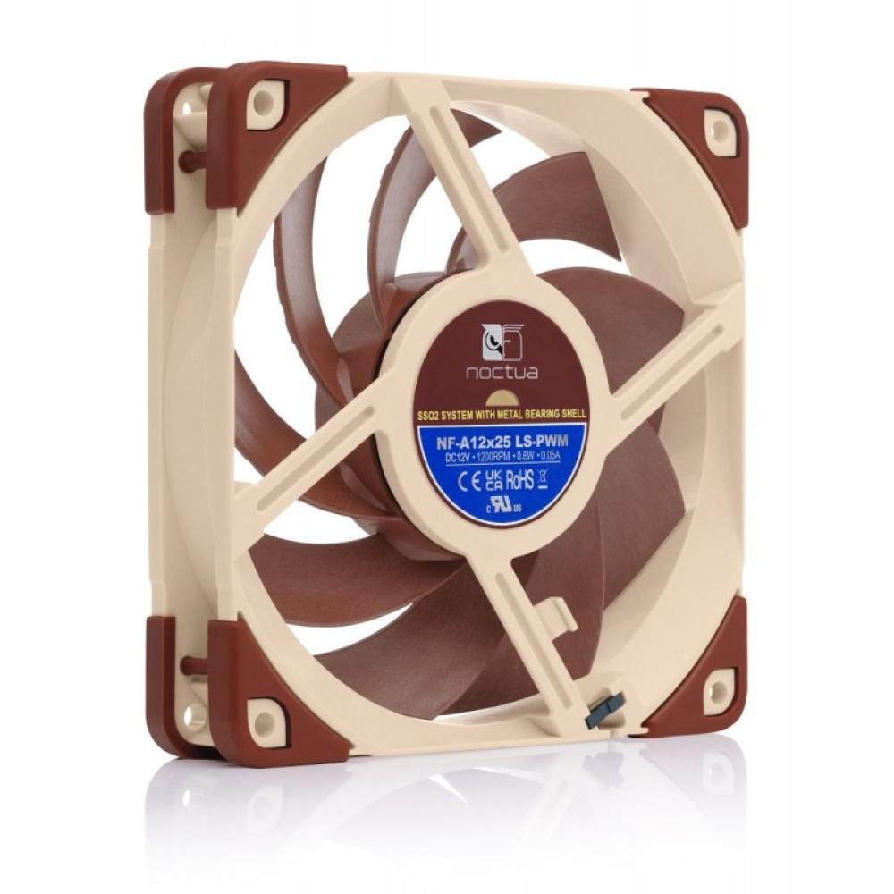Noctua - NF-A12x25 Carcasa del ordenador Ventilador 12 cm Beige, Marrón