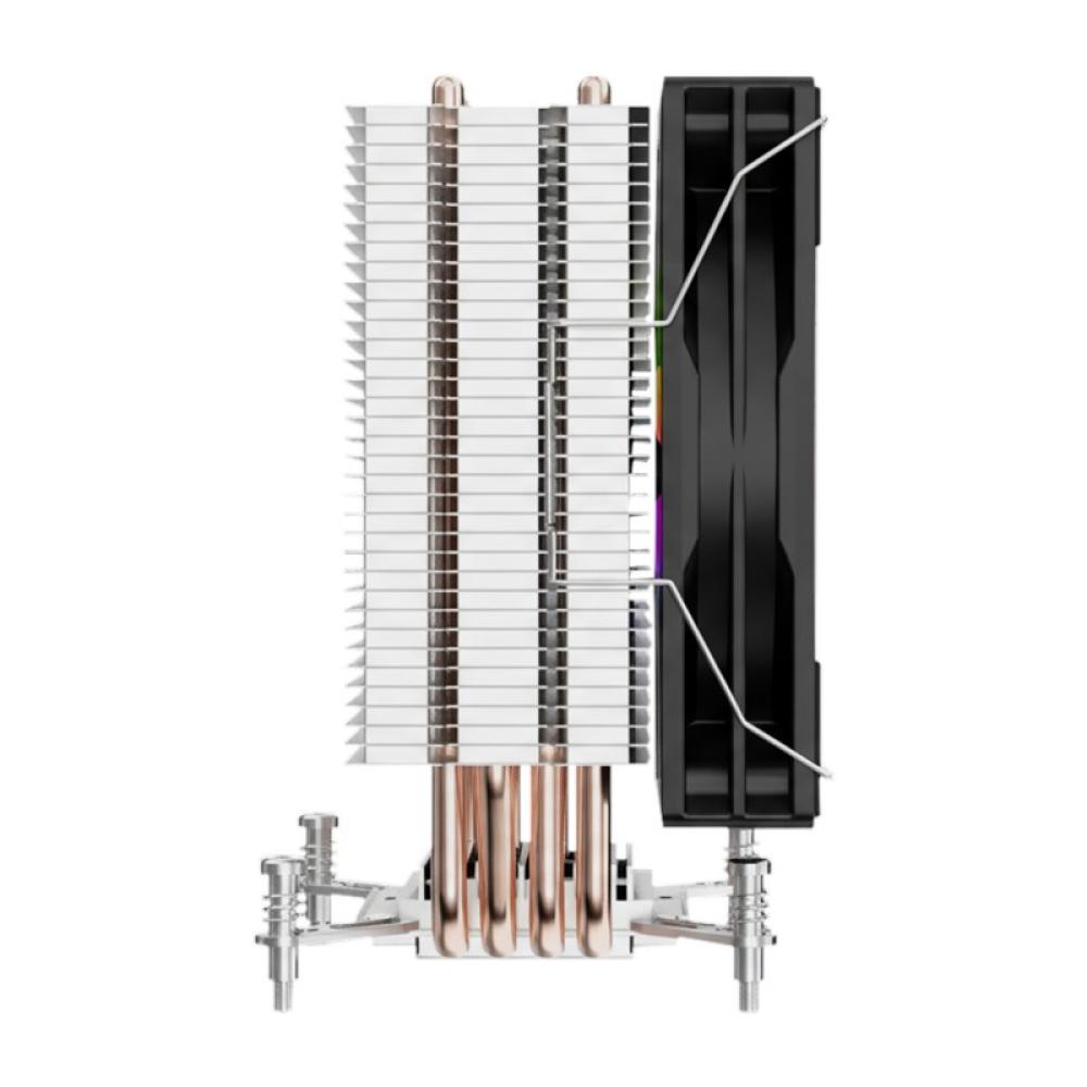 UNYKAch - UNYCOOL H41 ARGB Procesador Refrigerador de aire 12 cm Negro, Blanco 1 pieza(s)