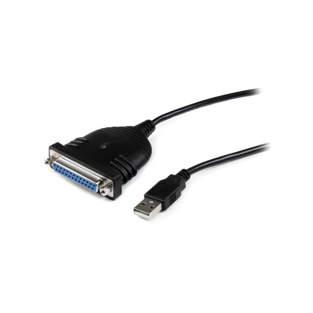 StarTech.com - Cable de 1,8m Adaptador de Impresora Paralelo DB25 a USB A - H/M