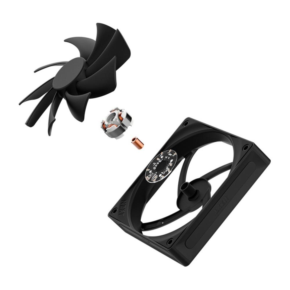 NZXT - RF-Q12SF-B2 sistema de refrigeración para ordenador Carcasa del ordenador Ventilador 12 cm Negro 1 pieza(s)