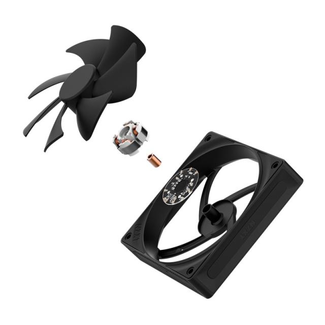 NZXT - RF-P12SF-B2 sistema de refrigeración para ordenador Carcasa del ordenador Ventilador Negro 1 pieza(s)