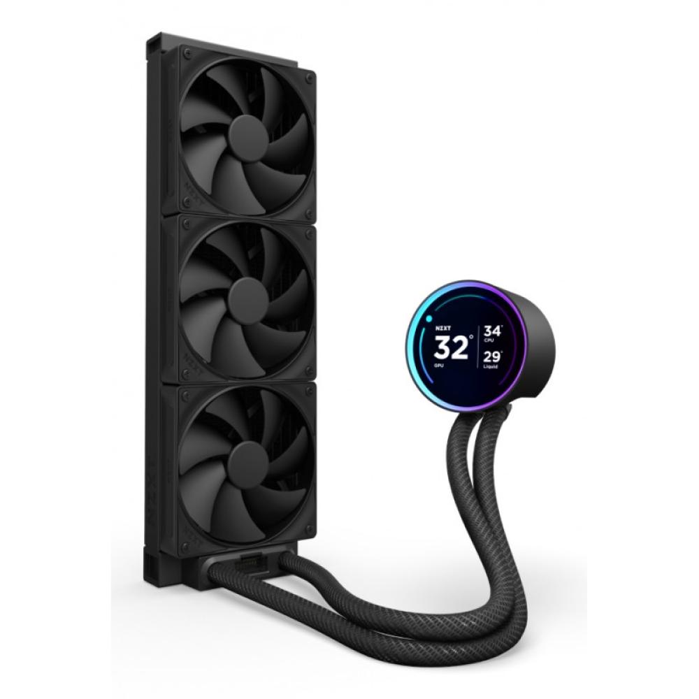 NZXT - Kraken Elite 360 Procesador Sistema de refrigeración líquida todo en uno 12 cm Negro 1 pieza(s)