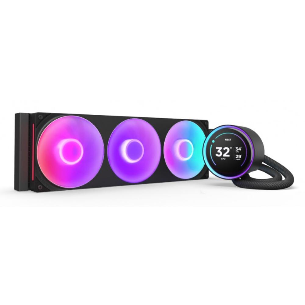 NZXT - Kraken Elite 420 RGB Procesador Sistema de refrigeración líquida todo en uno 14 cm Negro 1 pieza(s)