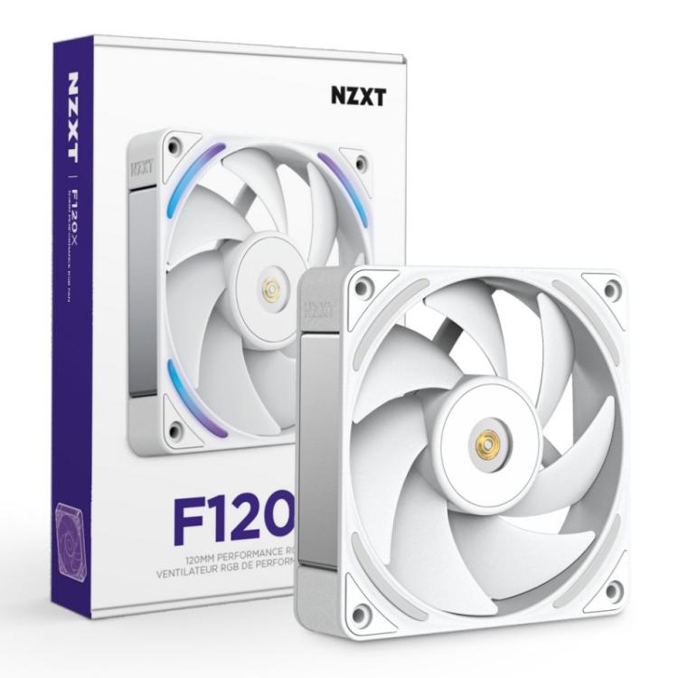 NZXT - F120X Carcasa del ordenador Ventilador 12 cm Blanco 1 pieza(s)