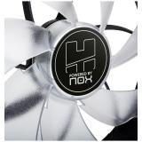 NOX - Hummer H-Fan LED Carcasa del ordenador Ventilador 12 cm Negro, Verde, Blanco