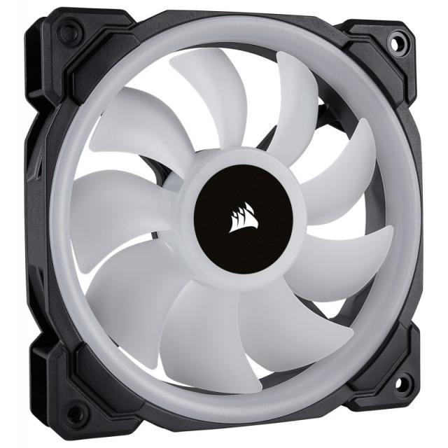 Corsair - LL120 RGB Carcasa del ordenador Ventilador 12 cm Negro, Blanco