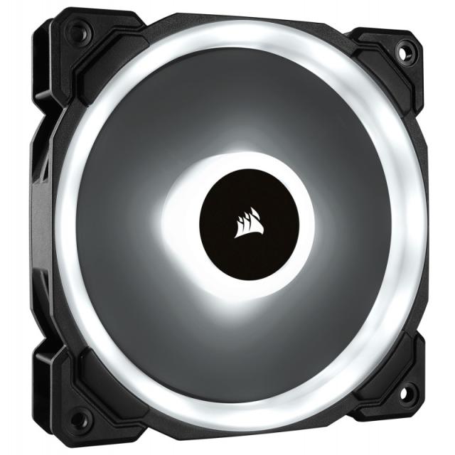 Corsair - LL120 RGB Carcasa del ordenador Ventilador 12 cm Negro, Blanco