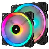 Corsair - LL120 RGB Carcasa del ordenador Ventilador 12 cm Negro, Blanco