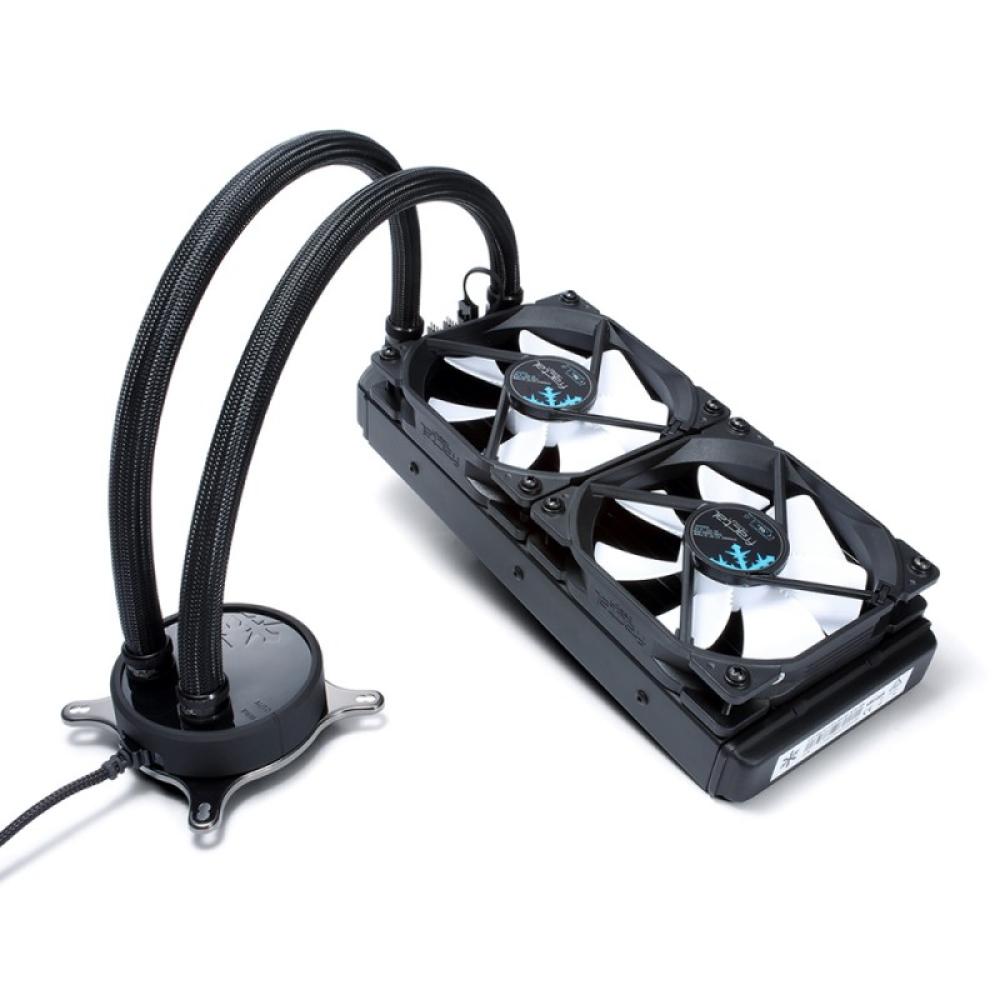 Fractal Design - Celsius S24 Procesador Sistema de refrigeración líquida todo en uno Negro, Blanco
