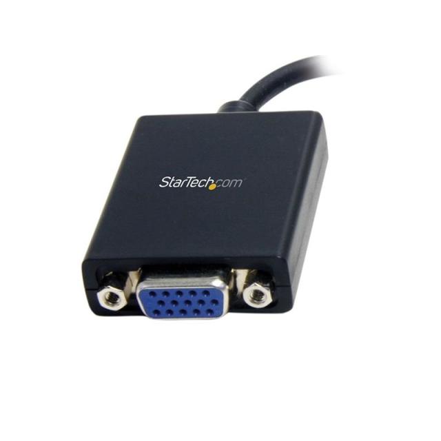 StarTech.com - Adaptador Mini DisplayPort a VGA - Convertidor Activo de Mini DP a VGA - Vídeo 1080p - con Certificación VESA - m