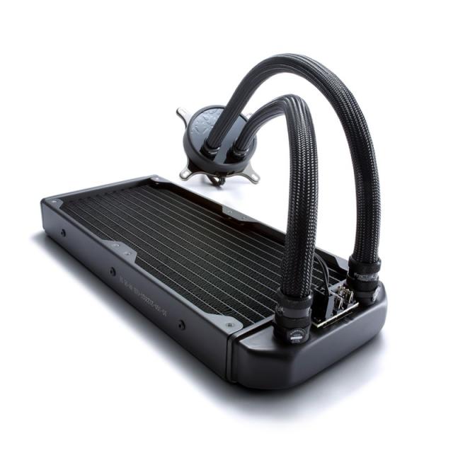 Fractal Design - Celsius S24 Procesador Sistema de refrigeración líquida todo en uno Negro, Blanco