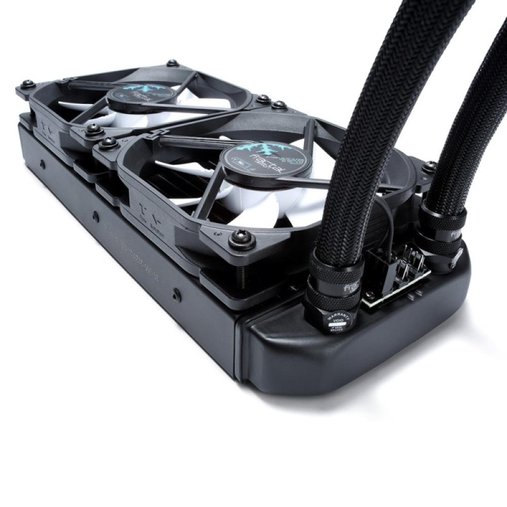 Fractal Design - Celsius S24 Procesador Sistema de refrigeración líquida todo en uno Negro, Blanco