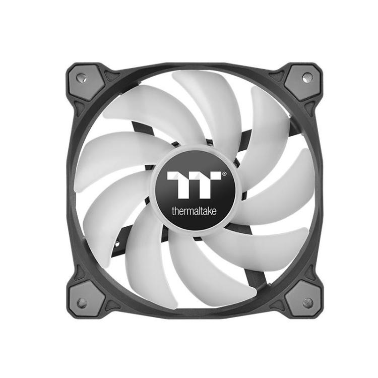 Thermaltake - Pure 12 ARGB Carcasa del ordenador Ventilador 12 cm Negro 3 pieza(s)