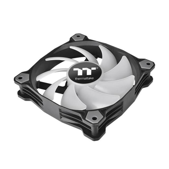 Thermaltake - Pure 12 ARGB Carcasa del ordenador Ventilador 12 cm Negro 3 pieza(s)