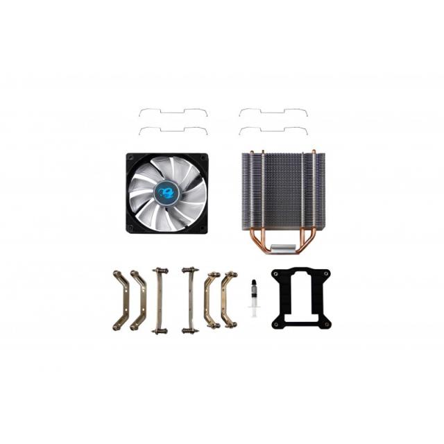 Deep Gaming - Cyclone II LED Blue Procesador Enfriador 12 cm Negro 1 pieza(s)