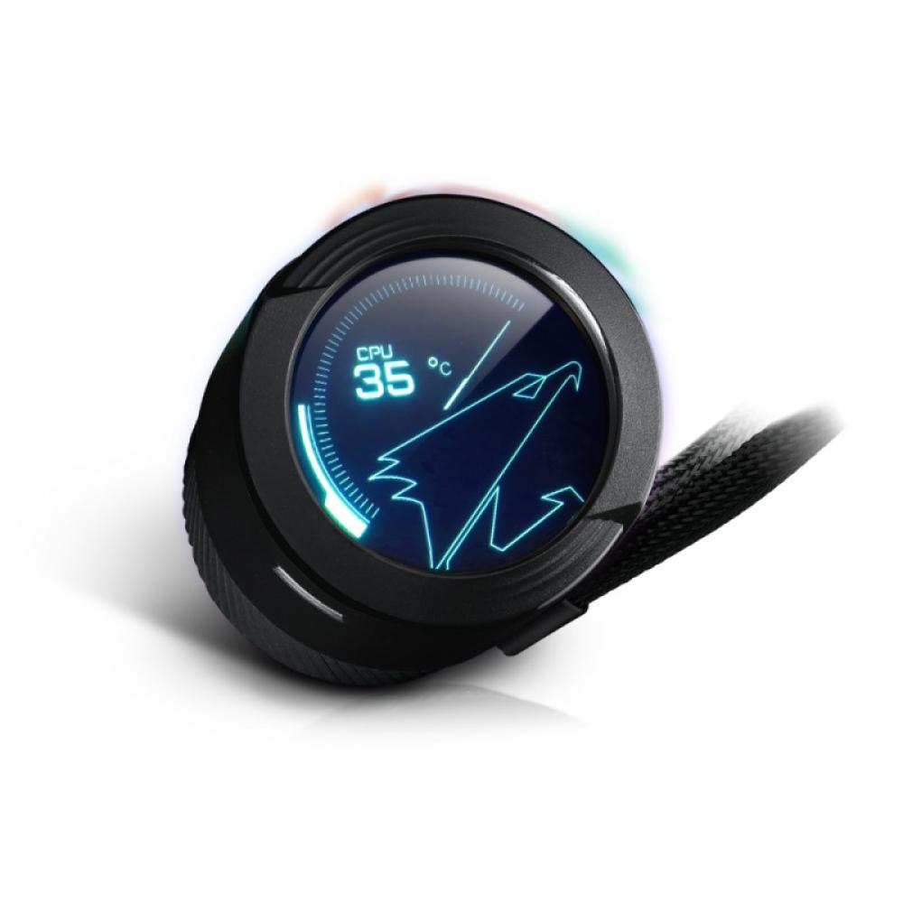 GIGABYTE - AORUS WATERFORCE X 240 sistema de refrigeración para ordenador Procesador Sistema de refrigeración líquida todo en un