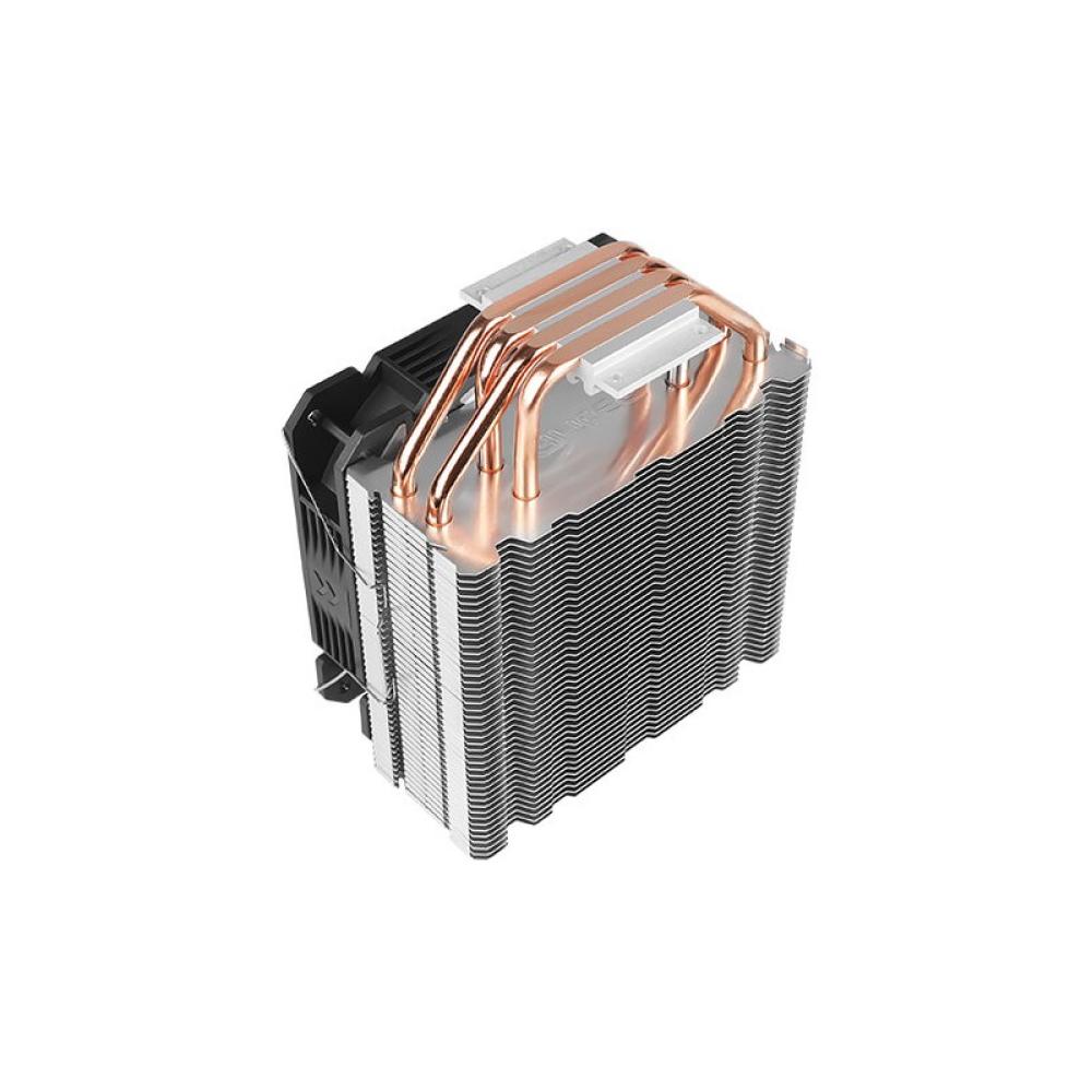 Antec - A400i Conjunto de chips Refrigerador de aire 12 cm Negro, Cobre, Plata 1 pieza(s)