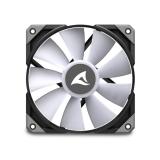 Sharkoon - S80 RGB Carcasa del ordenador, Procesador Sistema de refrigeración líquida todo en uno 12 cm Negro 1 pieza(s)