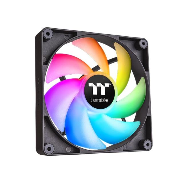 Thermaltake - TT CT140 ARGB Sync PC Carcasa del ordenador Ventilador Negro 2 pieza(s)