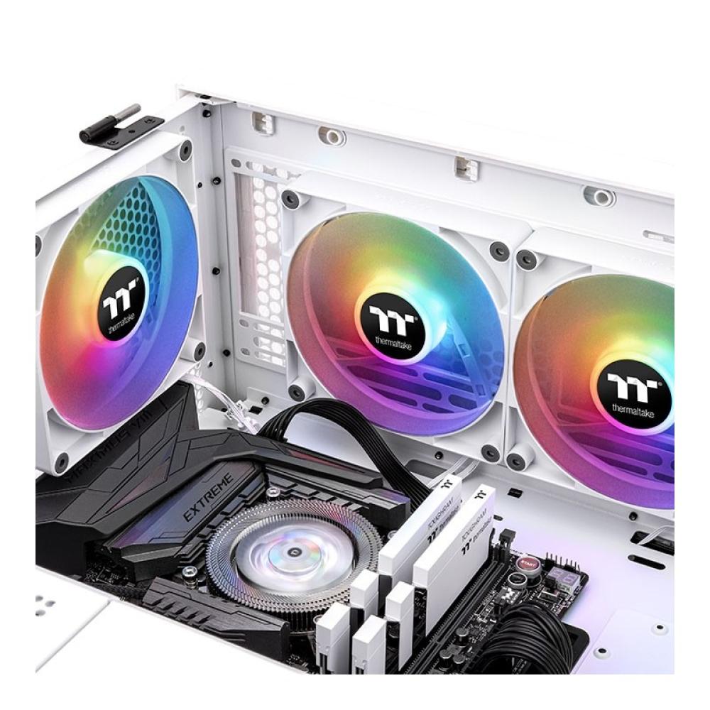Thermaltake - TT CT140 ARGB Sync PC Carcasa del ordenador Ventilador Blanco 2 pieza(s)
