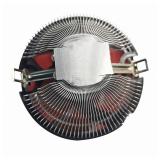 Gembird - CPU-HURACAN-X30 sistema de refrigeración para ordenador Procesador Refrigerador de aire 12 cm Negro, Naranja