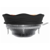 Gembird - CPU-HURACAN-X30 sistema de refrigeración para ordenador Procesador Refrigerador de aire 12 cm Negro, Naranja