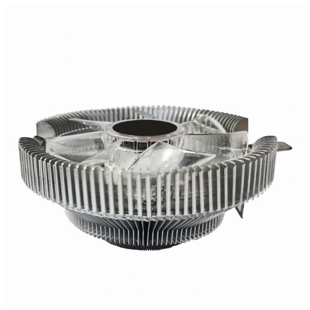 Gembird - CPU-HURACAN-X40 sistema de refrigeración para ordenador Procesador Refrigerador de aire 9 cm Transparente