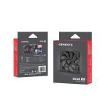 GENESIS - Oxal 120 Carcasa del ordenador Ventilador 12 cm Negro 1 pieza(s)