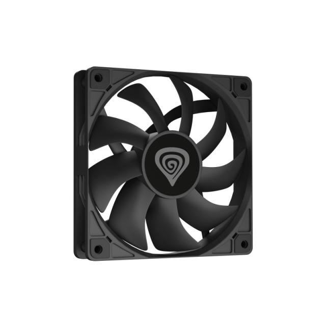 GENESIS - Oxal 120 Carcasa del ordenador Ventilador 12 cm Negro 1 pieza(s)