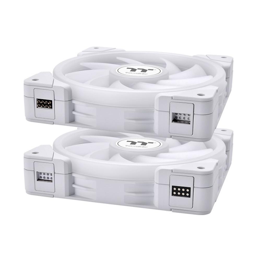 Thermaltake - SWAFAN EX12 ARGB Carcasa del ordenador Refrigerador de aire 14 cm Blanco 3 pieza(s)